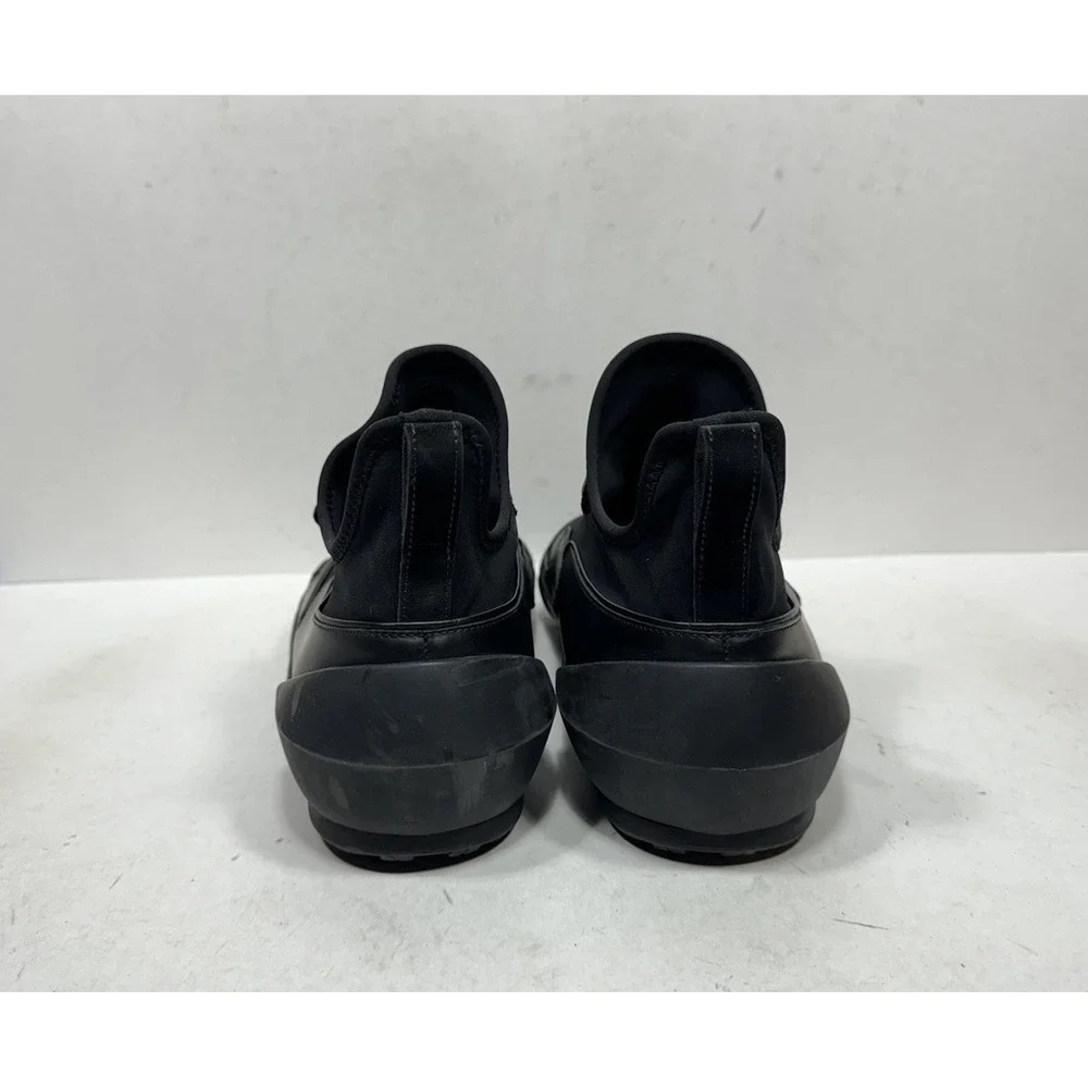 Salvatore Ferragamo Nile Neoprene Sock Sneakers Black Men's Size 11.5 M Slip On